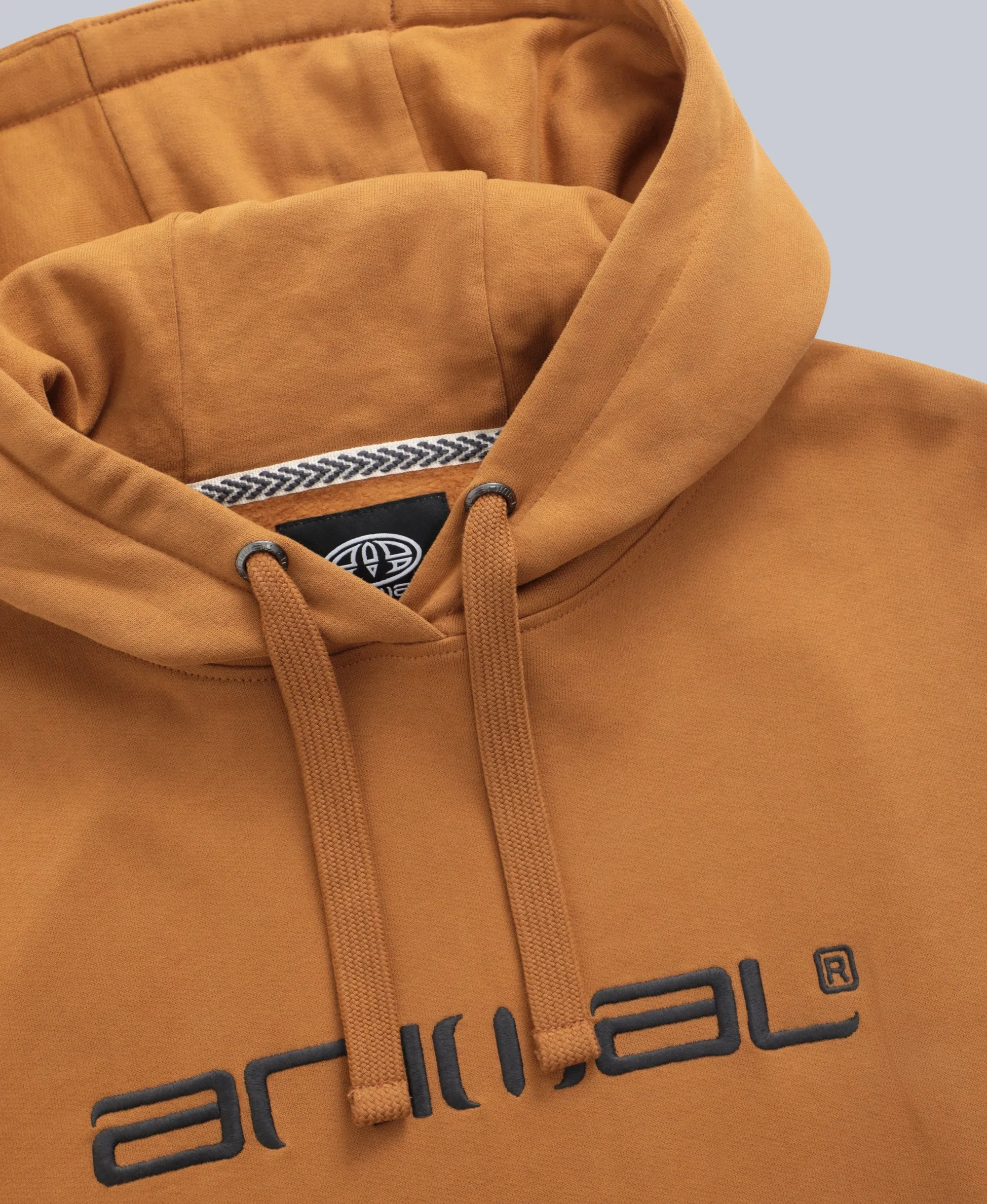 Driver Mens Logo Hoodie - Mustard