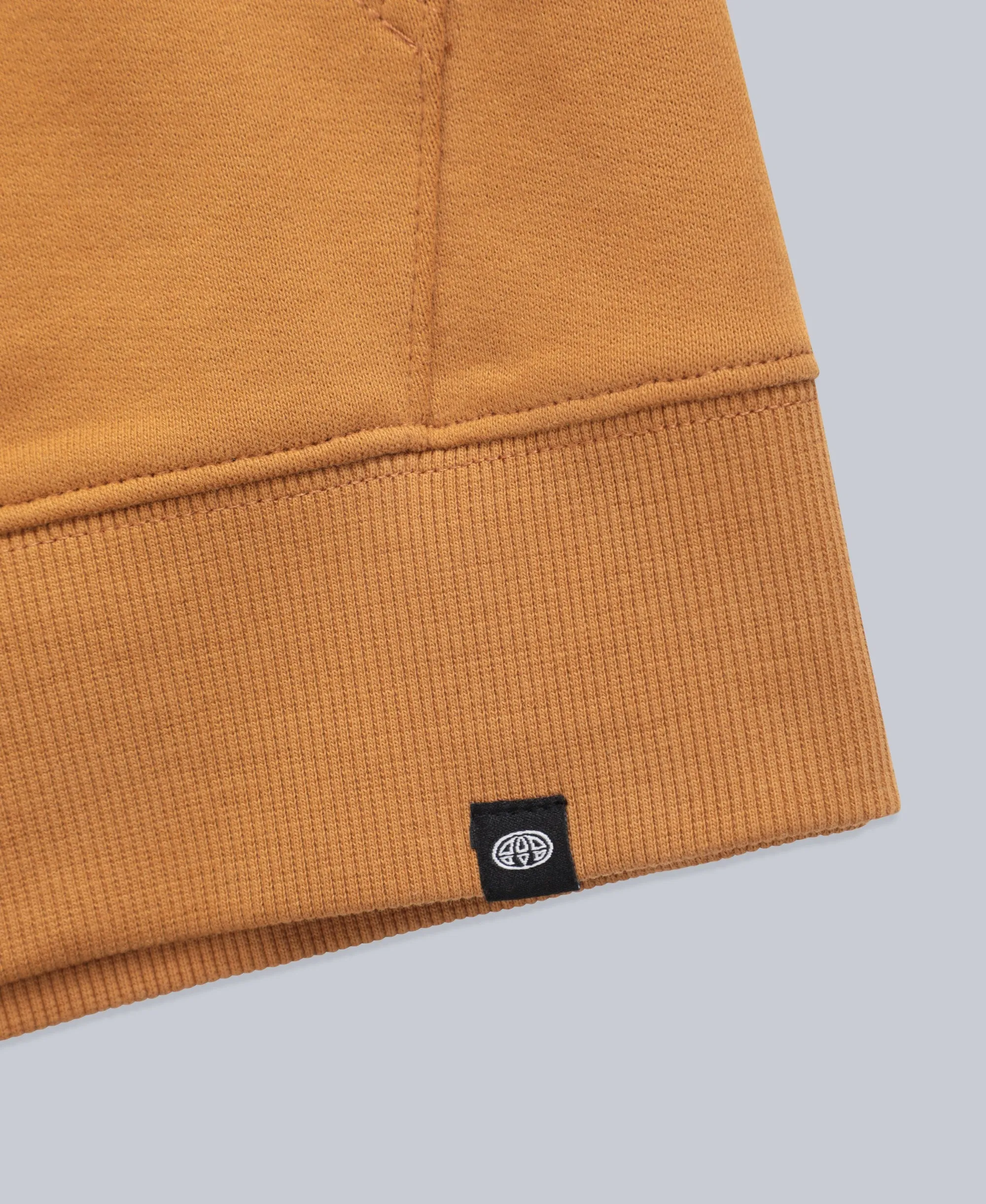 Driver Mens Logo Hoodie - Mustard