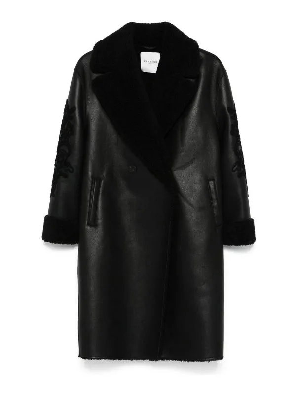 Ermanno Firenze Faux Fur Midi Coat