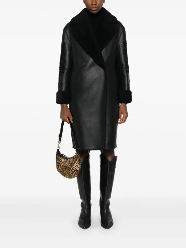 Ermanno Firenze Faux Fur Midi Coat