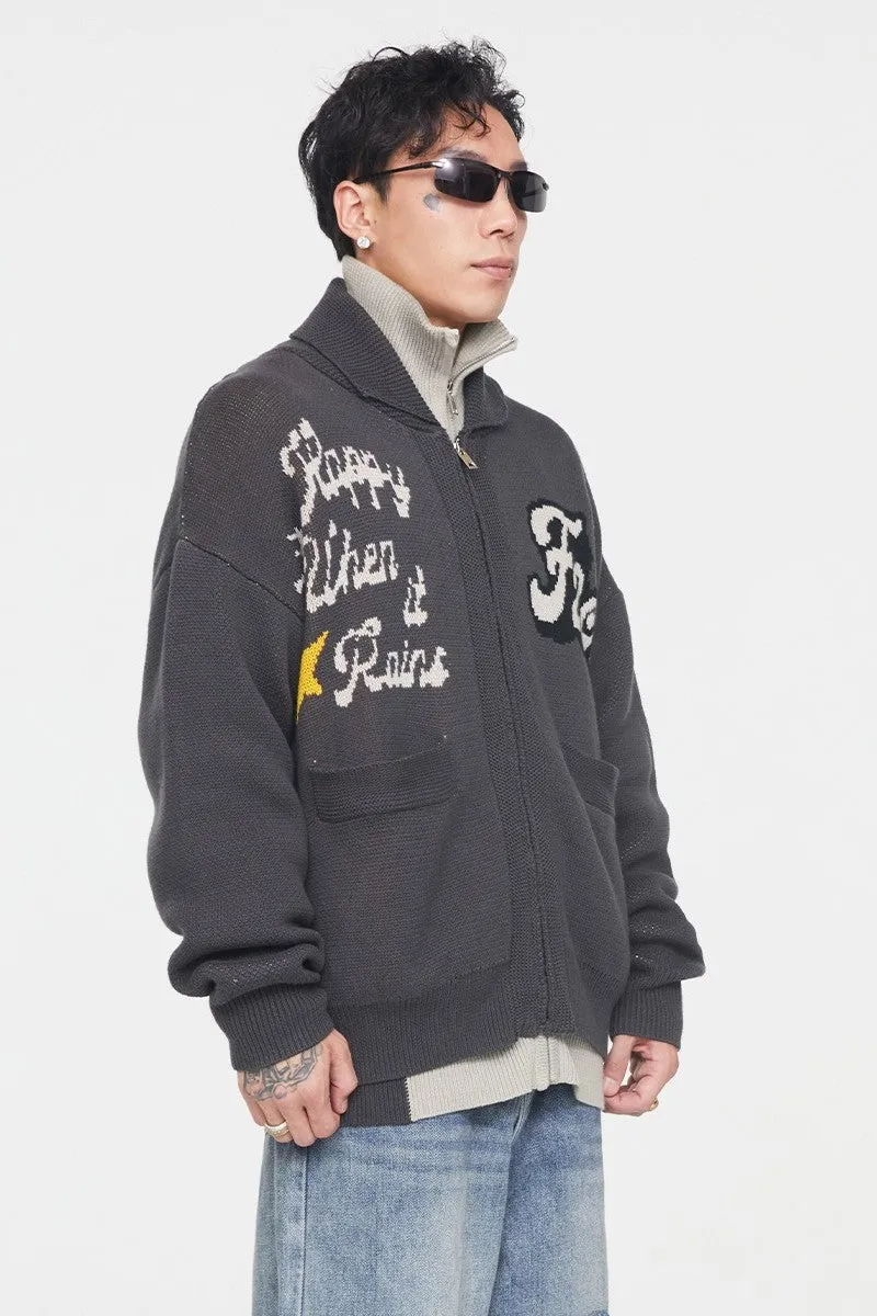 F2CE Knit Logo Cardigan