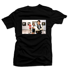 Ferris Bueller Black Tee