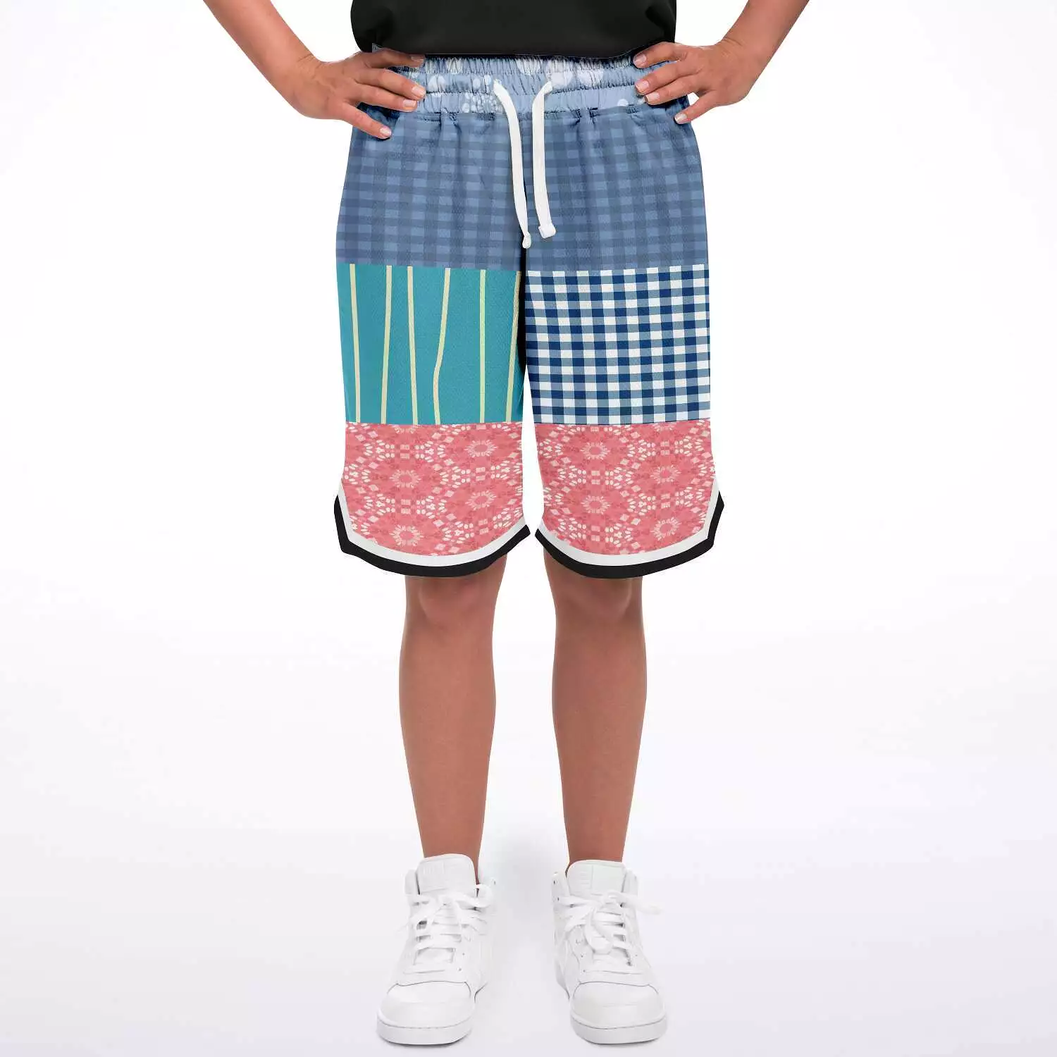 Flamingo Road Unisex Basketball Shorts