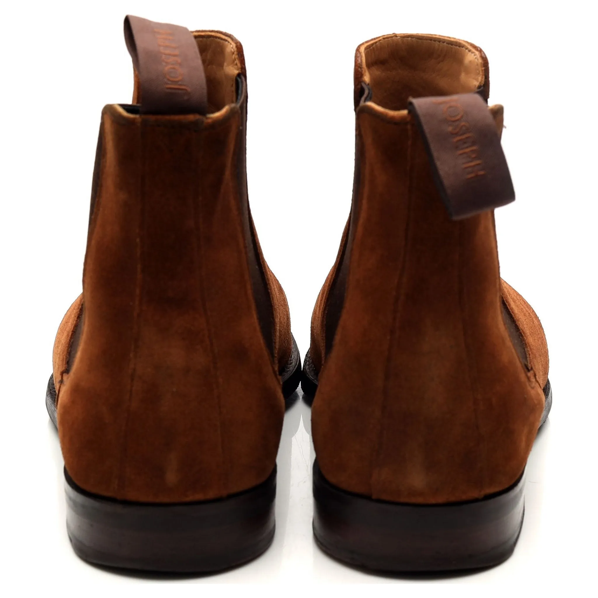 'Godfrey' Snuff Brown Suede Chelsea Boots UK 8.5 F