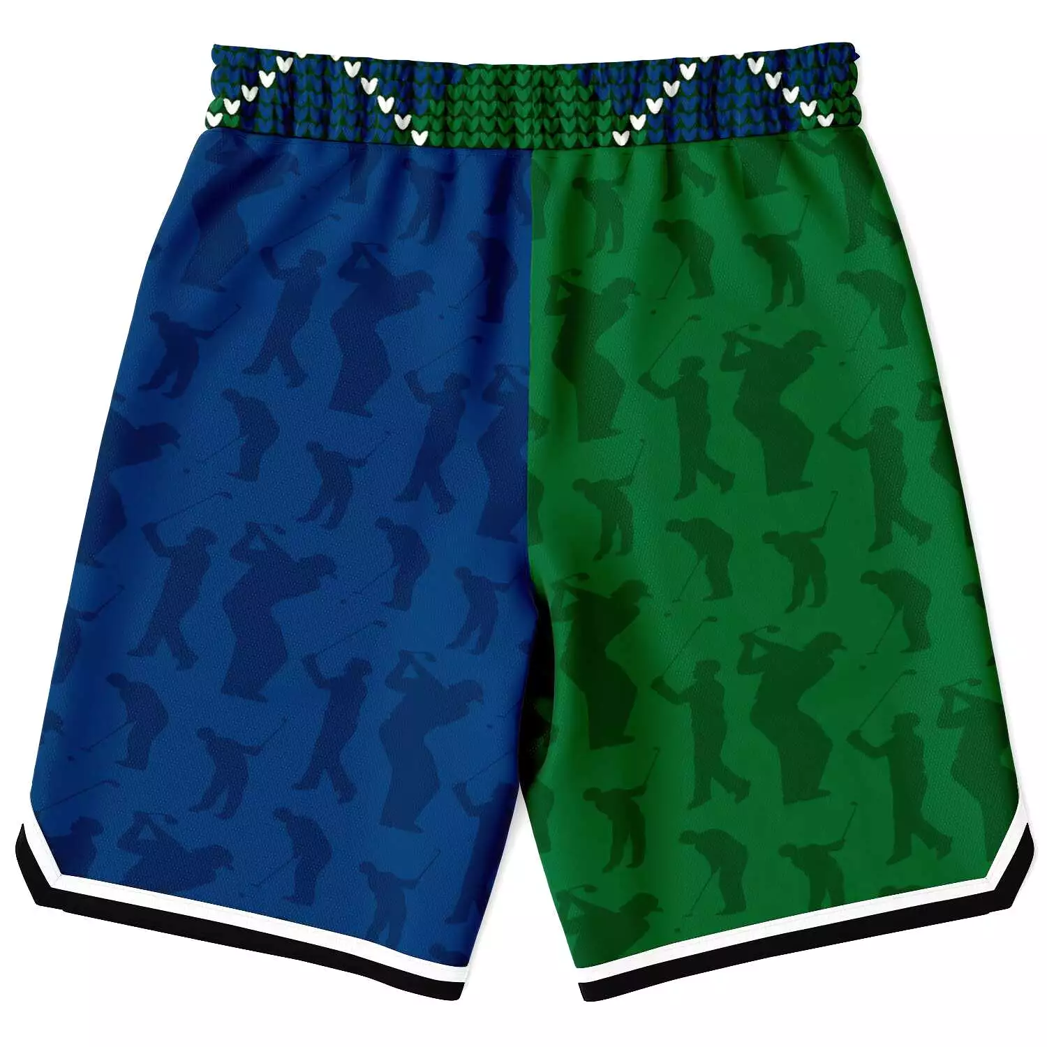 Golf Edinburgh Unisex Basketball Shorts