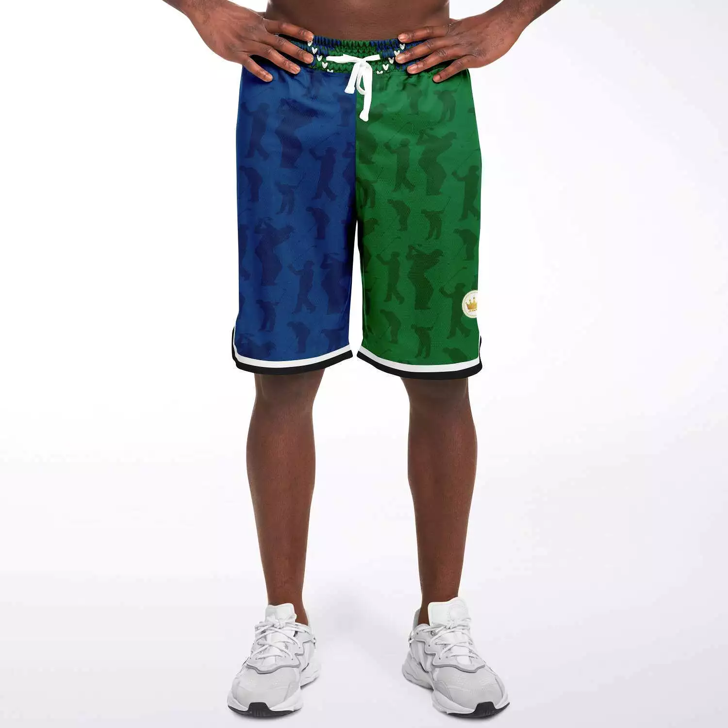 Golf Edinburgh Unisex Basketball Shorts