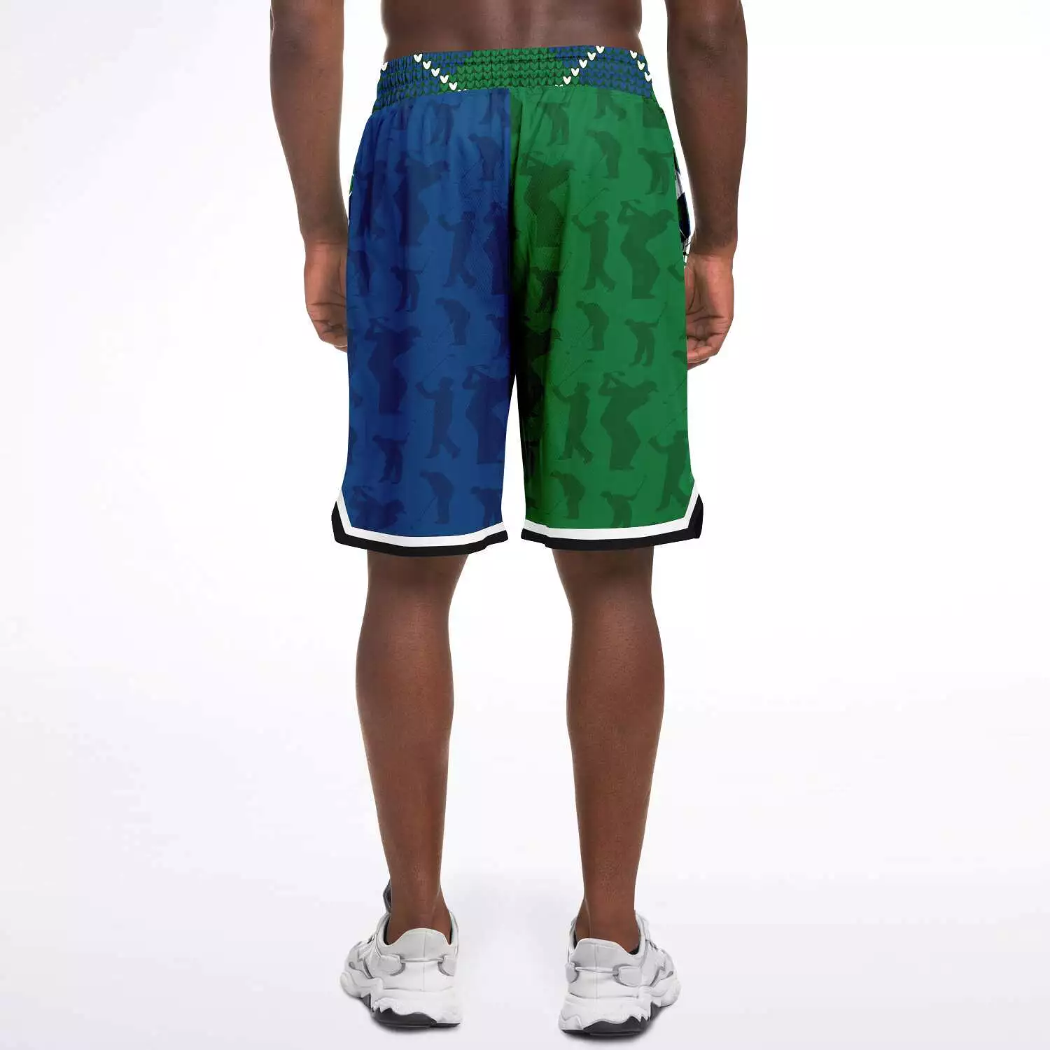 Golf Edinburgh Unisex Basketball Shorts