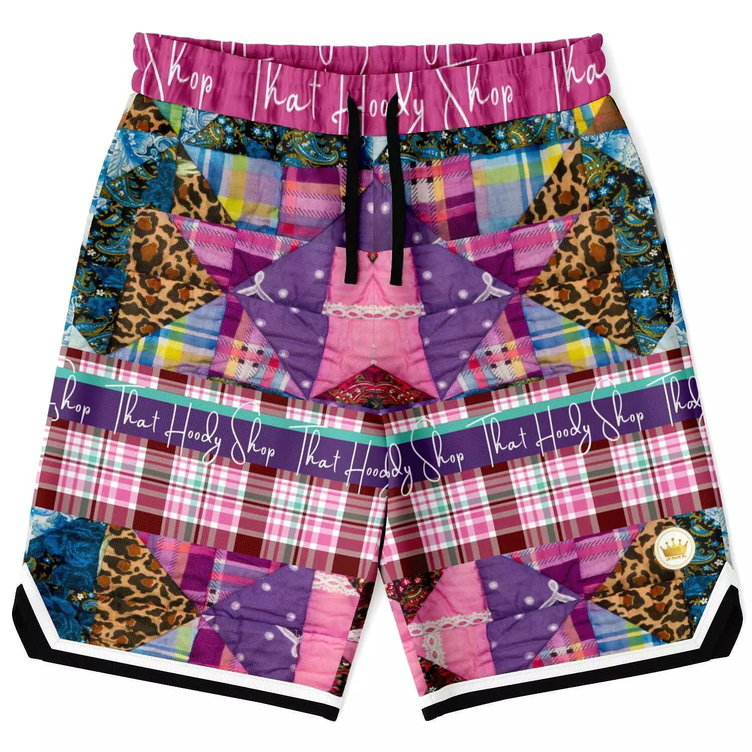 Gypsy Queen Purple Basketball Shorts