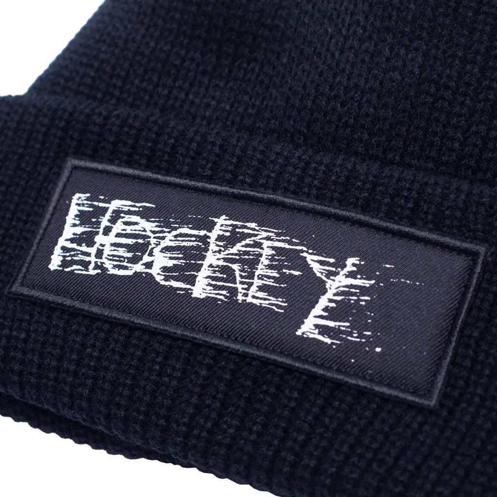 HOCKEY DRIFTER BEANIE // BLACK