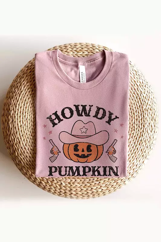 HOWDY PUMPKIN GRAPHIC TEE