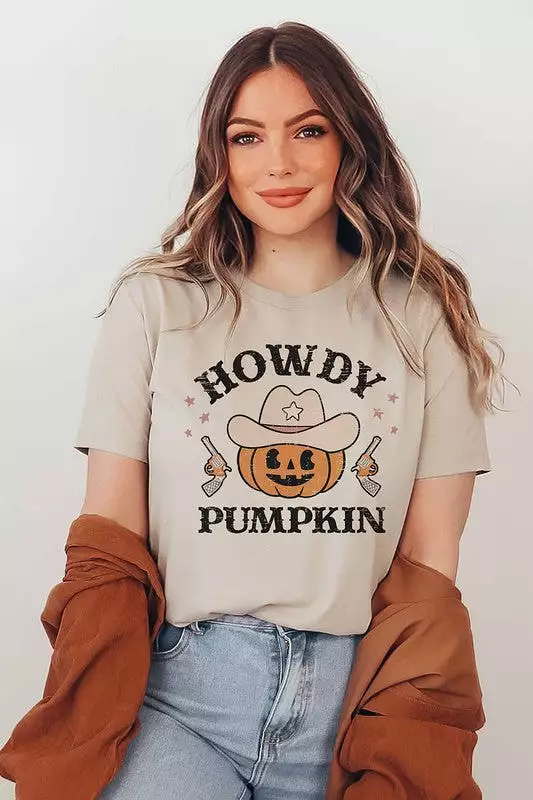 HOWDY PUMPKIN GRAPHIC TEE