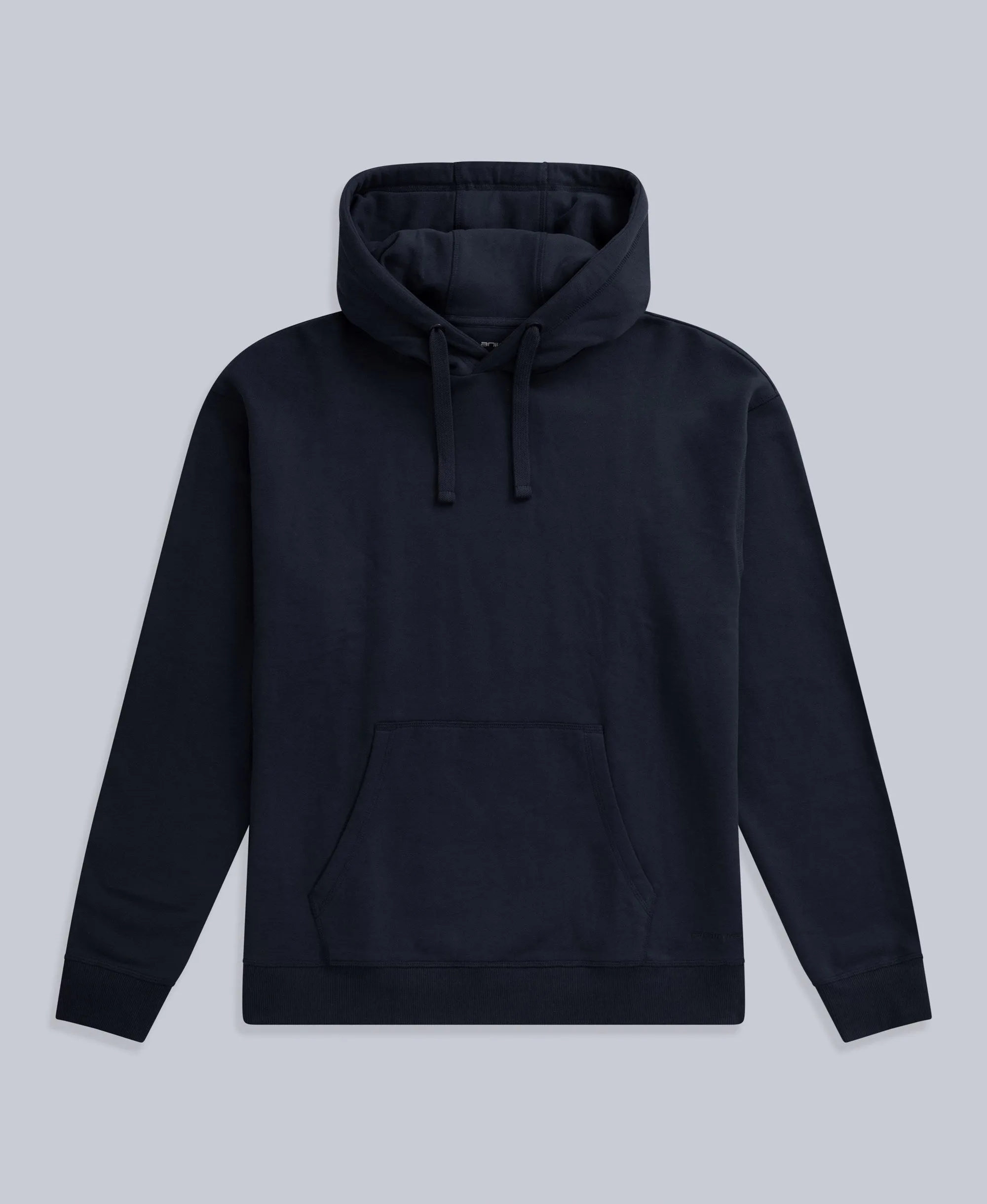 Icon Mens Drop Shoulder Hoodie - Navy