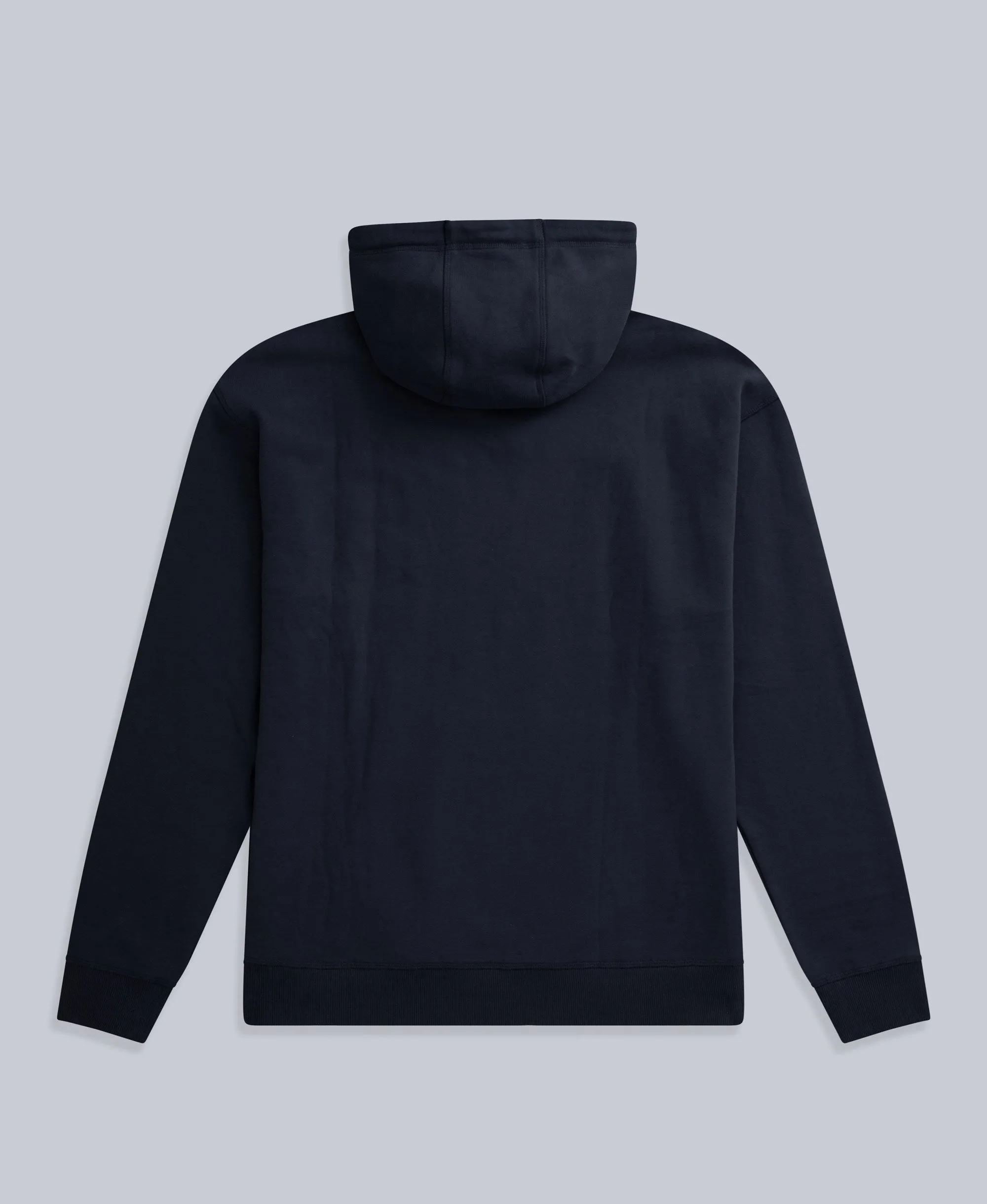 Icon Mens Drop Shoulder Hoodie - Navy