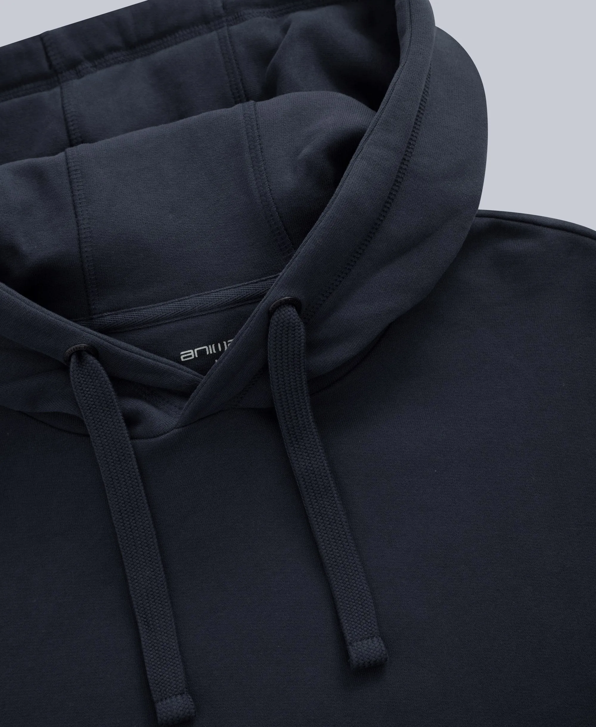 Icon Mens Drop Shoulder Hoodie - Navy