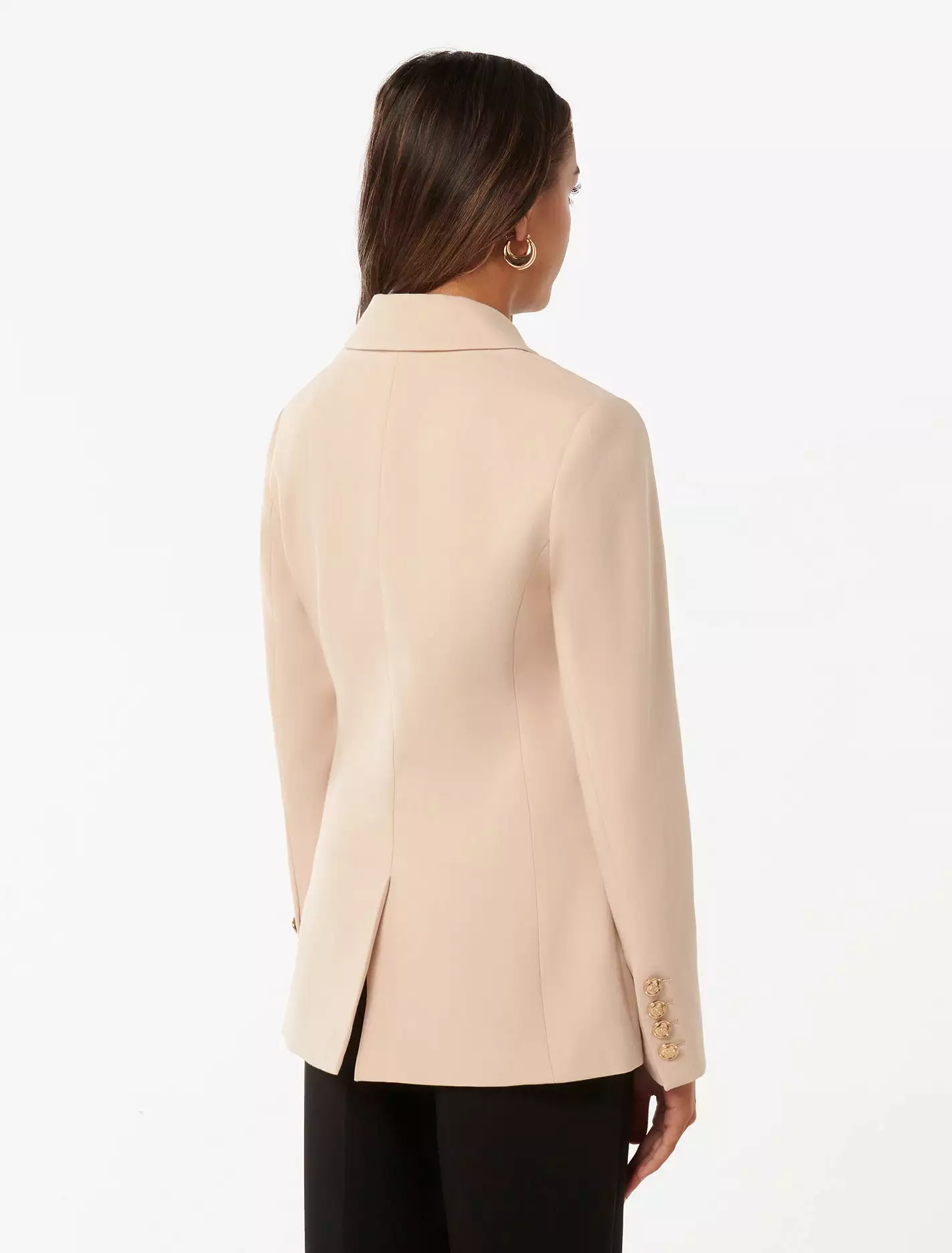 Immie Petite Double Breasted Blazer