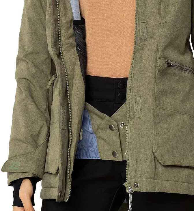 jacket Billabong Into The Forest - Olive - women´s