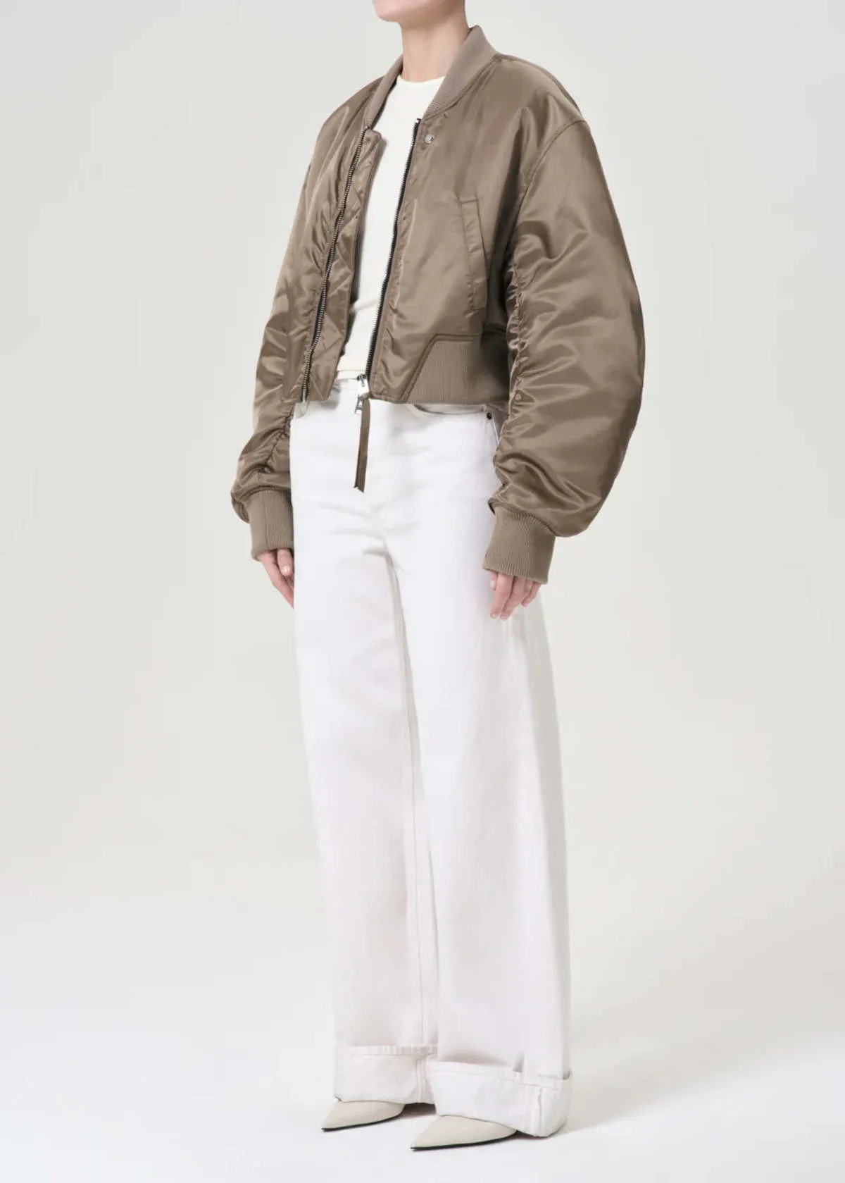 Jett Bomber Jacket - Sage