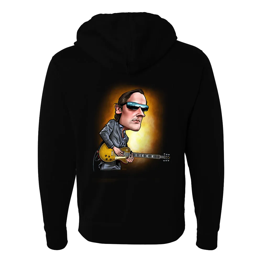 Joe Bonamassa & Skinnerburst Cartoon - Zip-Up Hoodie (Unisex)