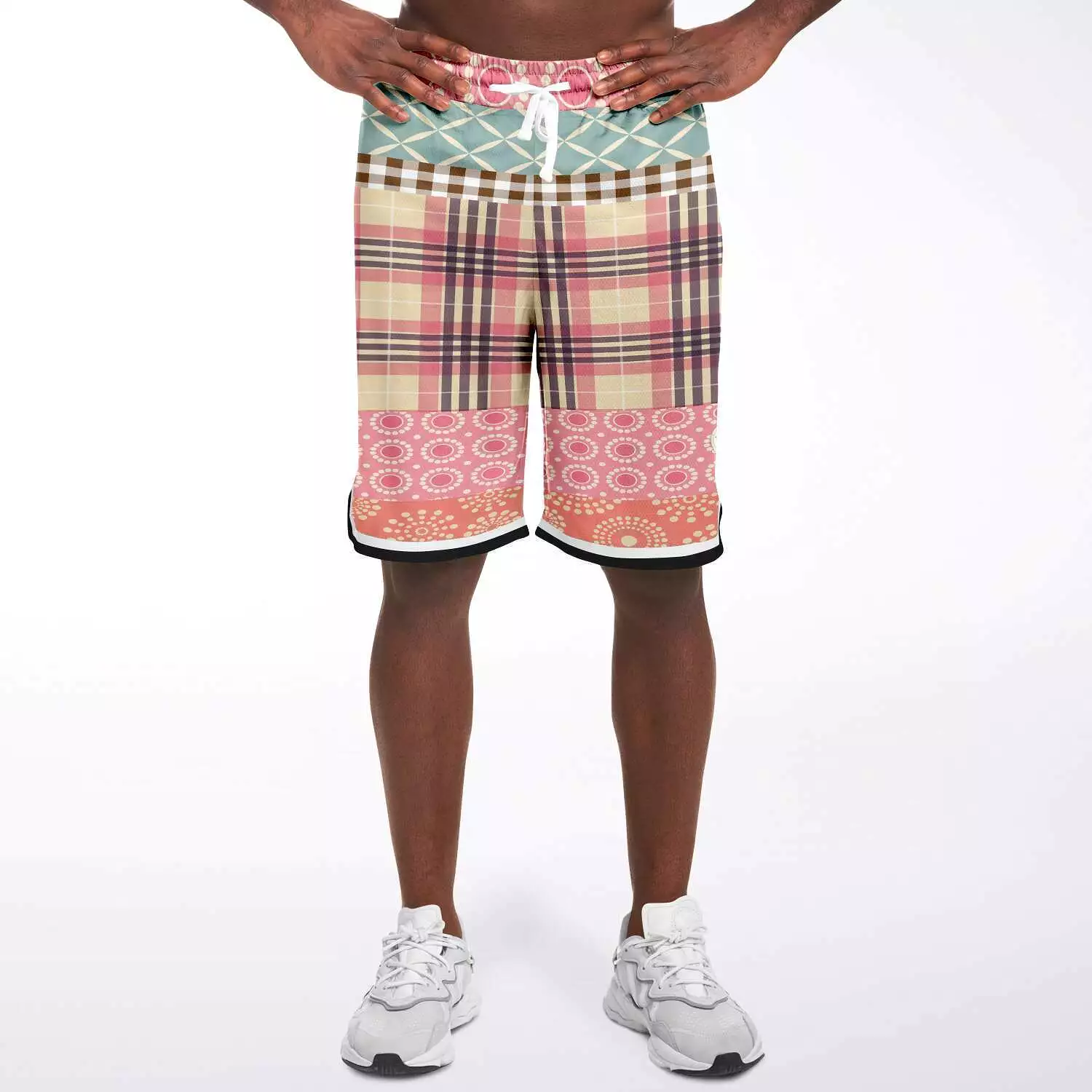 Kaleidoscope Unisex Basketball Shorts