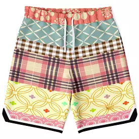 Kaleidoscope Unisex Basketball Shorts