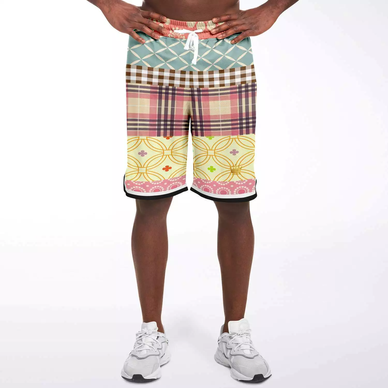 Kaleidoscope Unisex Basketball Shorts