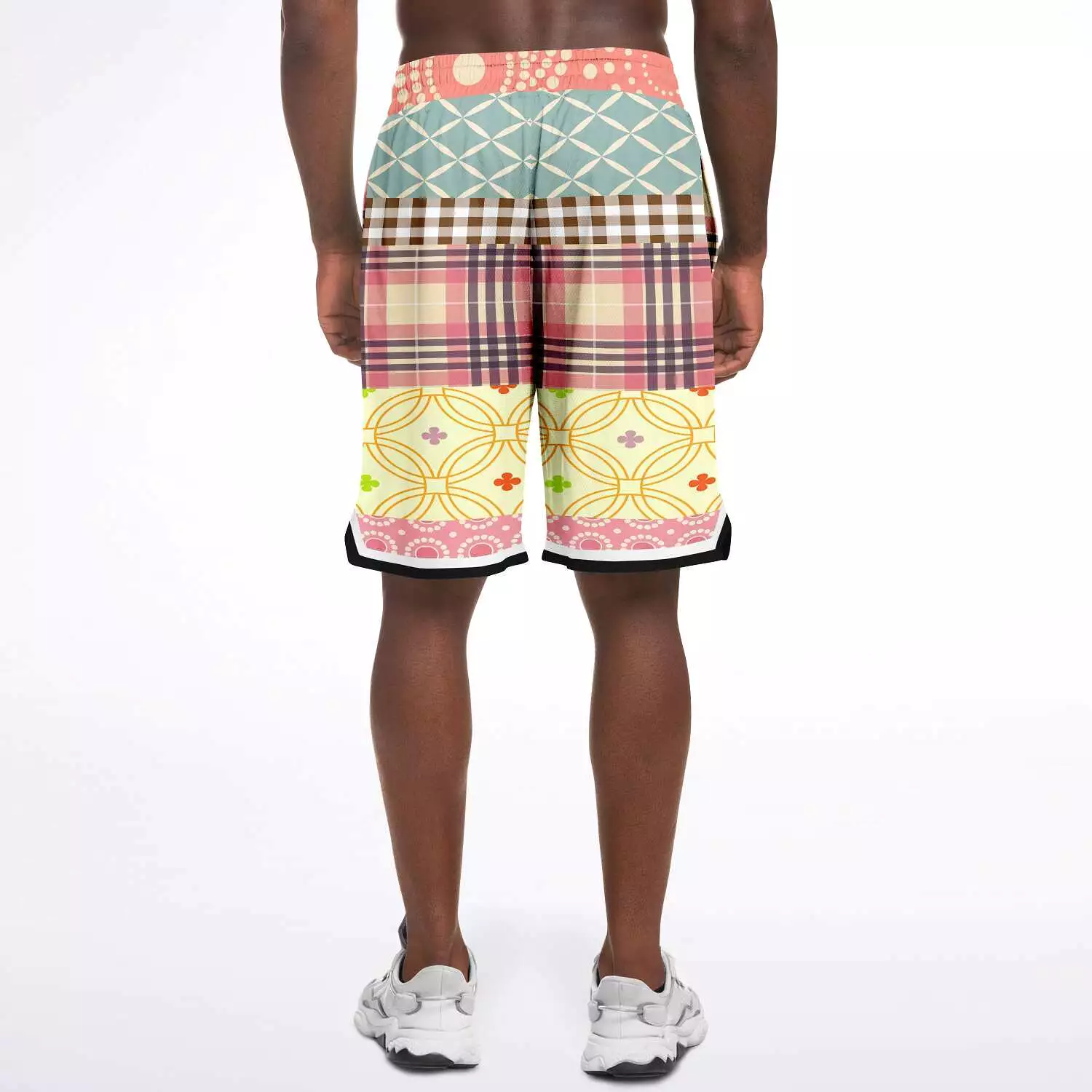 Kaleidoscope Unisex Basketball Shorts