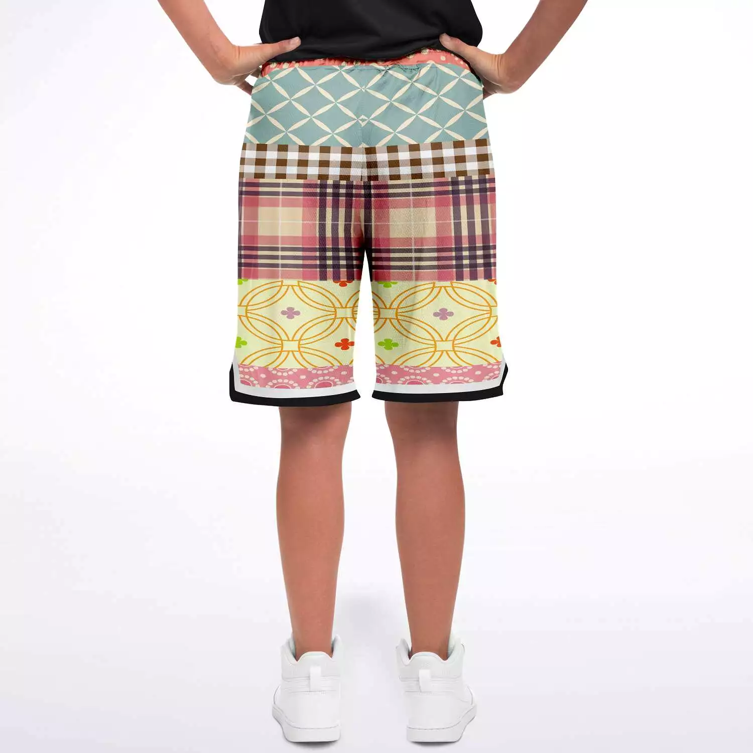 Kaleidoscope Unisex Basketball Shorts