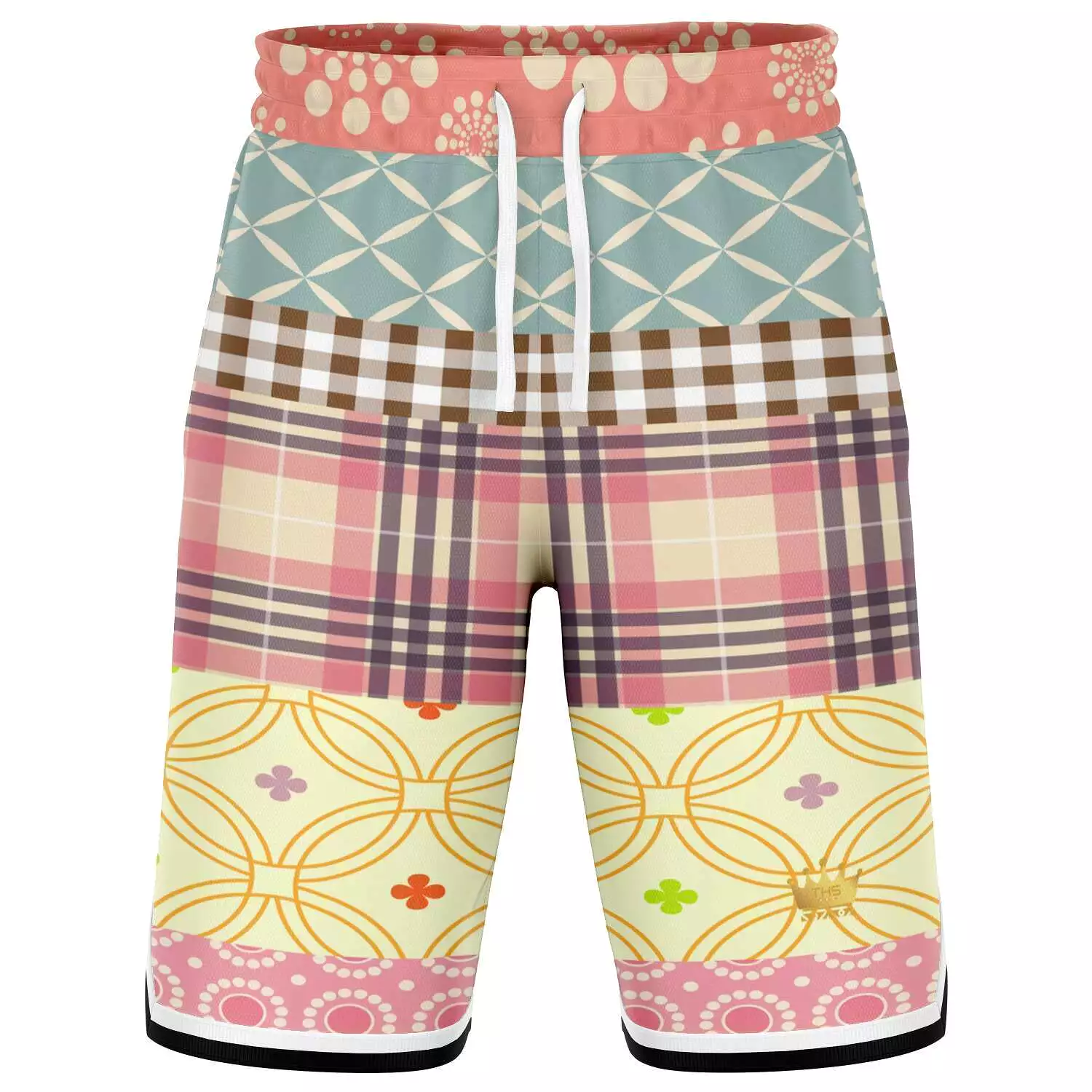 Kaleidoscope Unisex Basketball Shorts