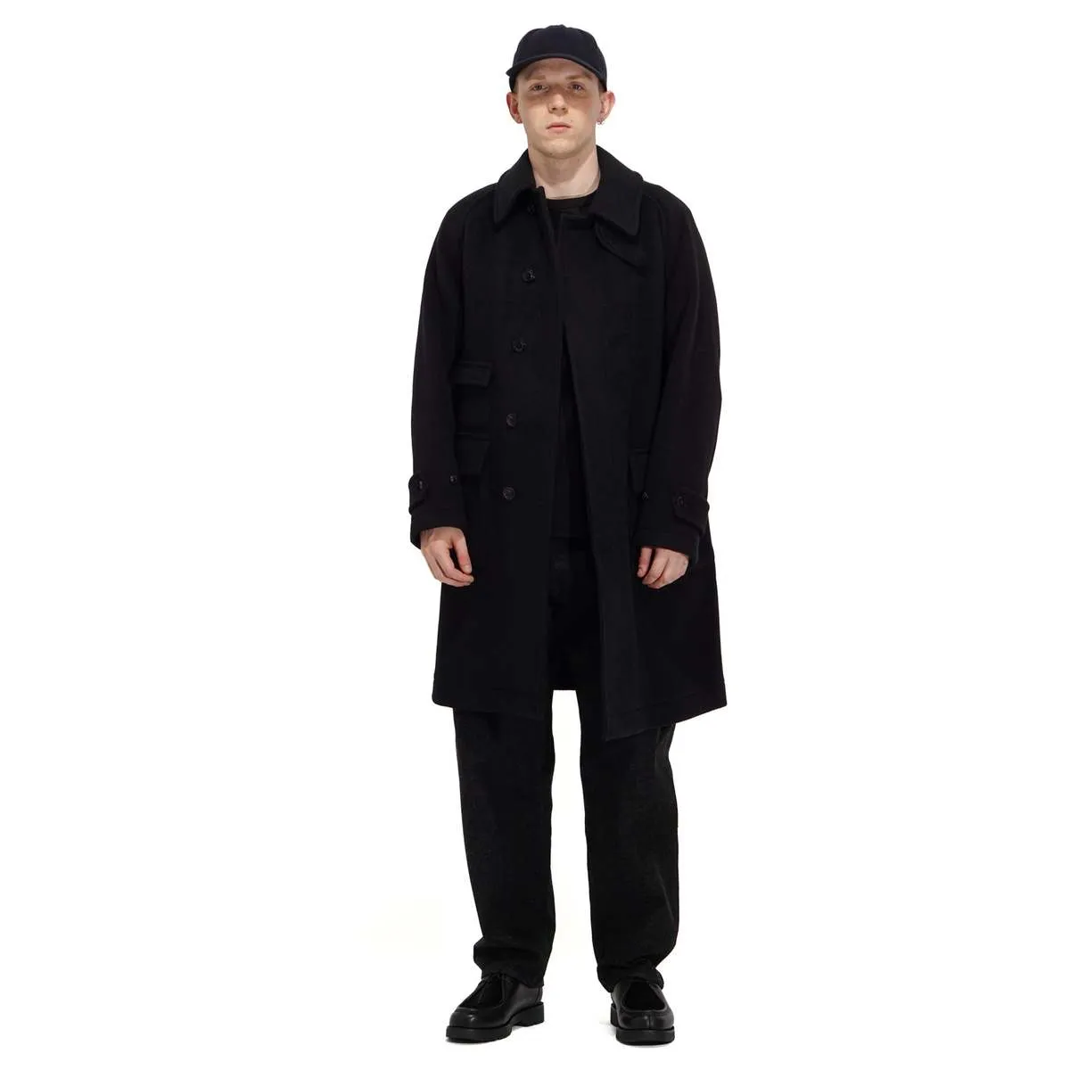 Kaptain Sunshine Traveler Coat - Top Black