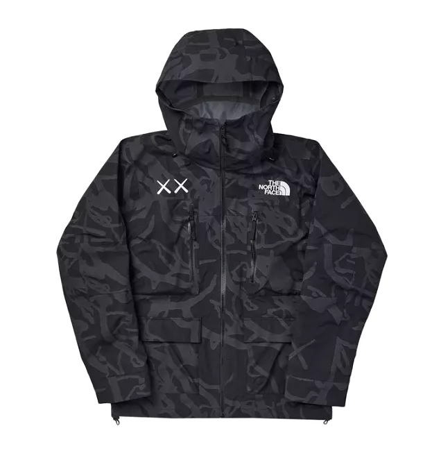 KAWS x The North Face Jacket Black