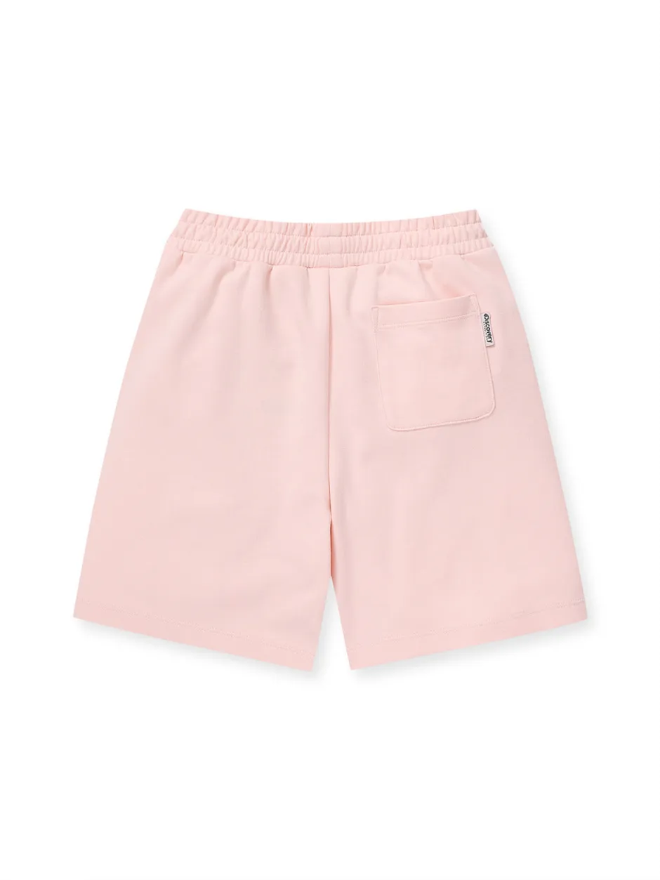 [KIDS] Color Traning Haif Pants L.Peach