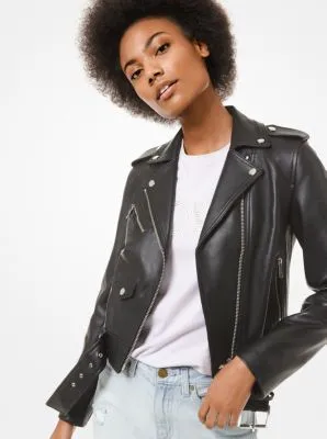 Leather Moto Jacket