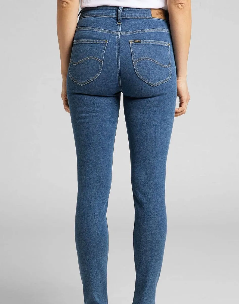 Lee Scarlett High Skinny Stretch Jeans Mid Madison