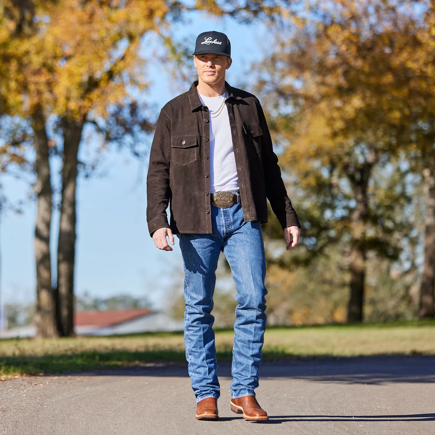 Lucchese x Parker McCollum Pima Cotton Tee :: White