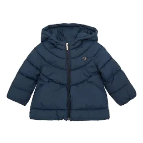 MAYORAL Hooded Puffer Jacket - Night