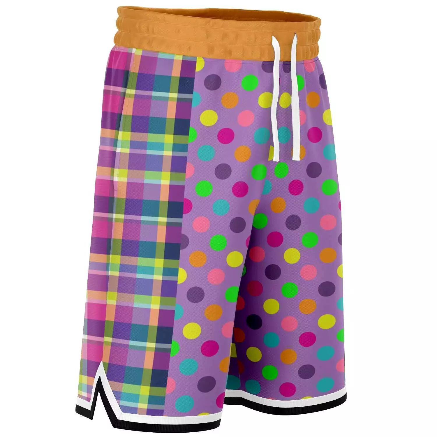 Mercury Retrograde Purple Vertical Basketball Shorts