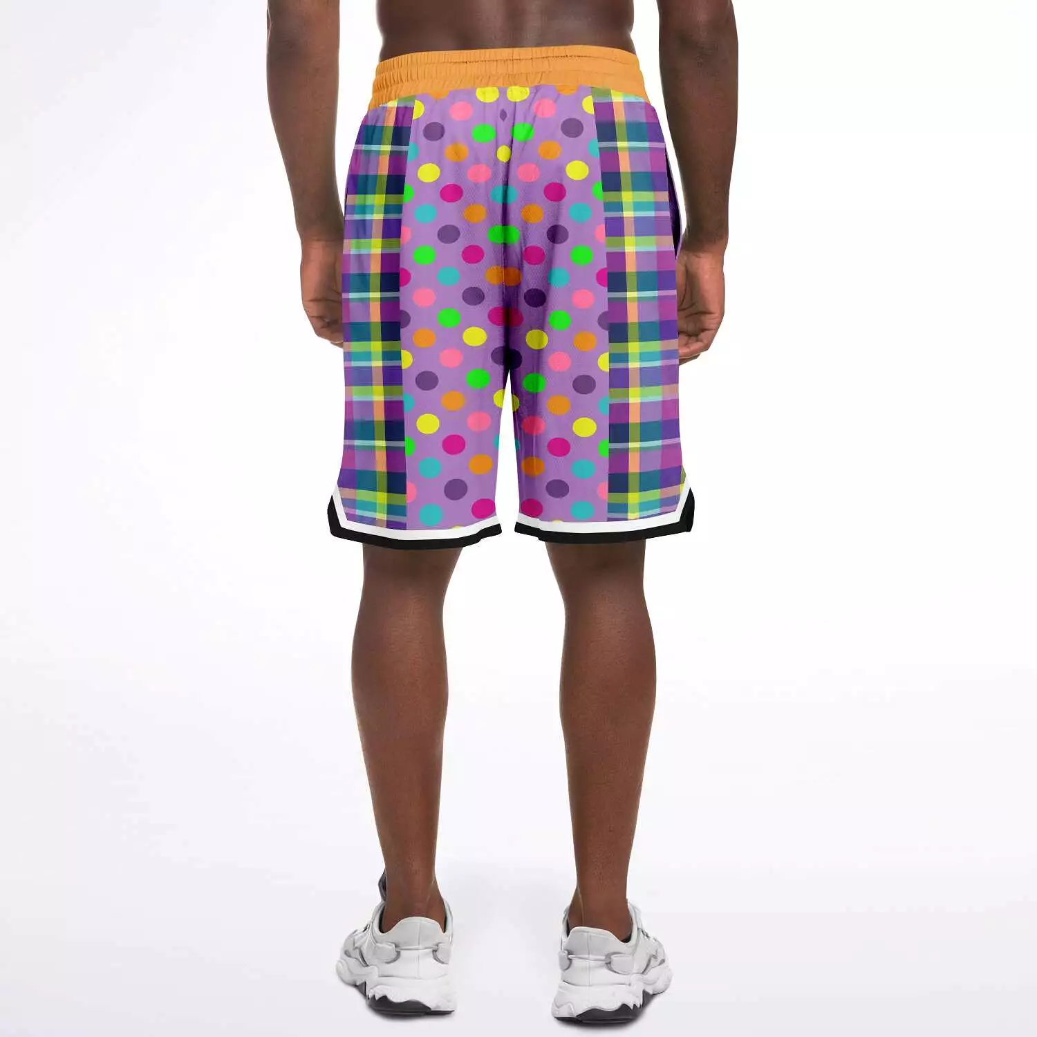 Mercury Retrograde Purple Vertical Basketball Shorts