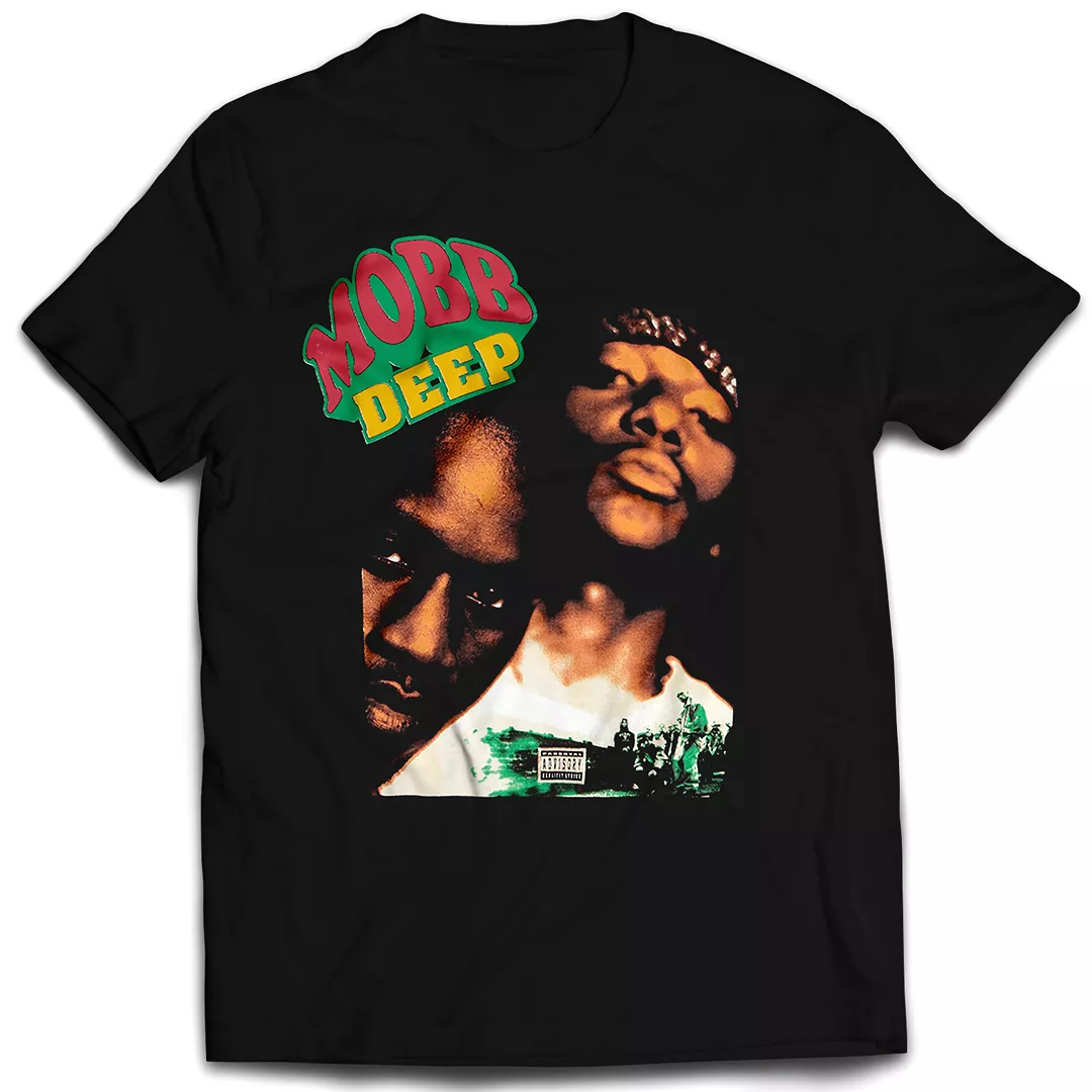 Mobb Deep Vintage Mint Black Tee