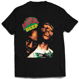 Mobb Deep Vintage Mint Black Tee