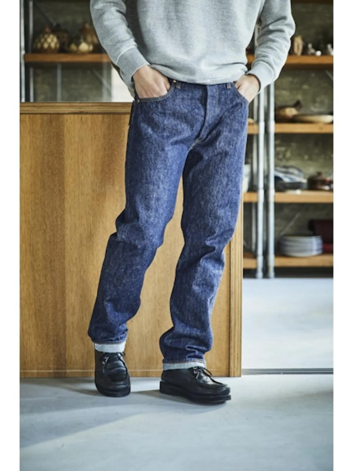 Model 66 1966's Standard Denim Pants - One Wash