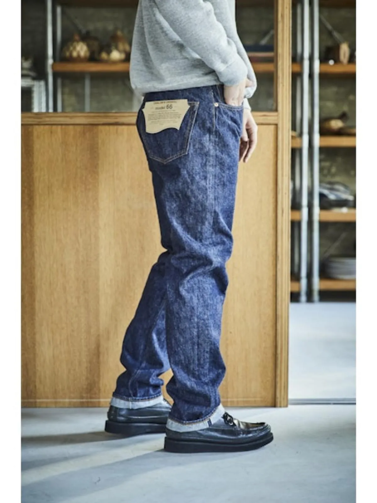 Model 66 1966's Standard Denim Pants - One Wash