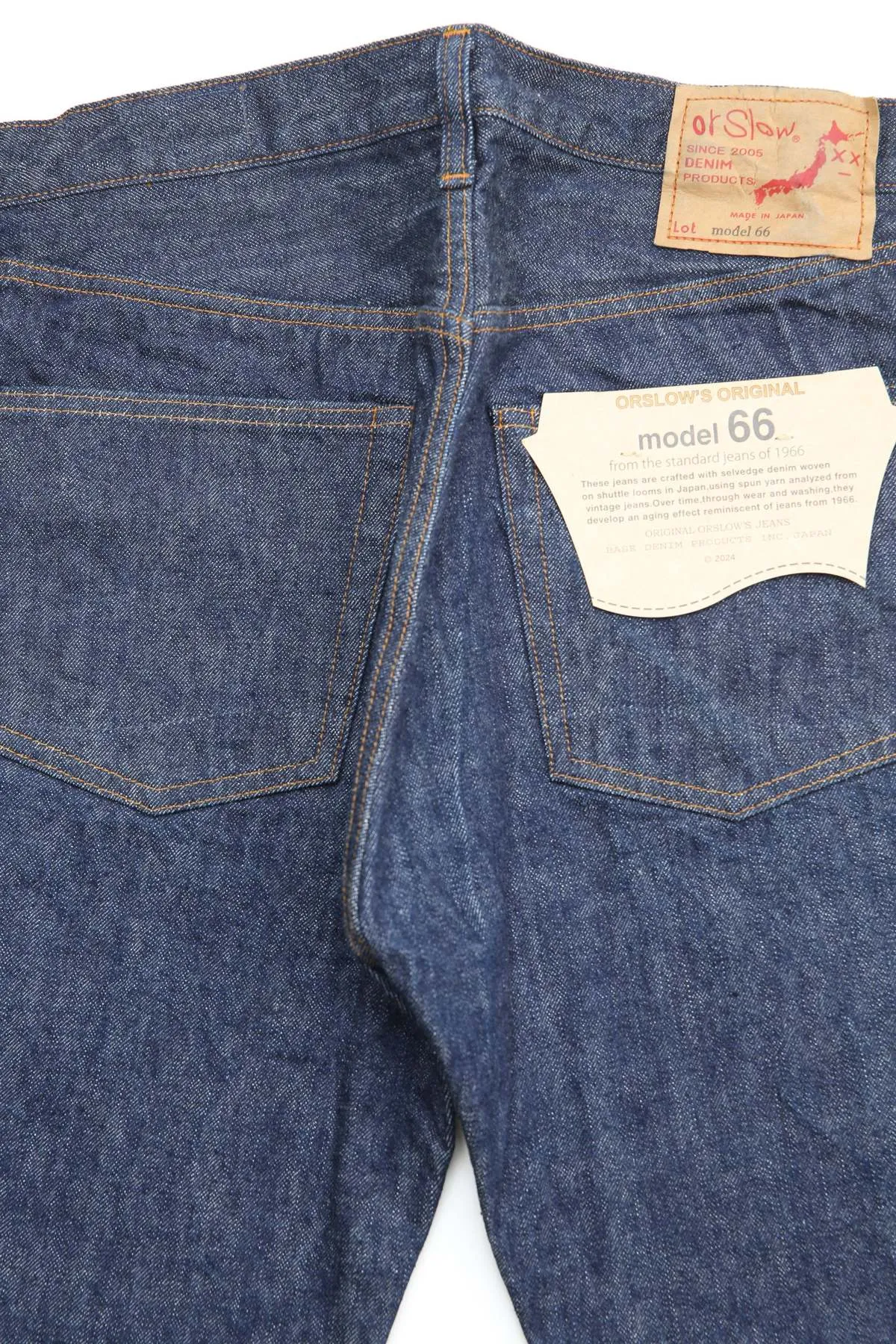 Model 66 1966's Standard Denim Pants - One Wash