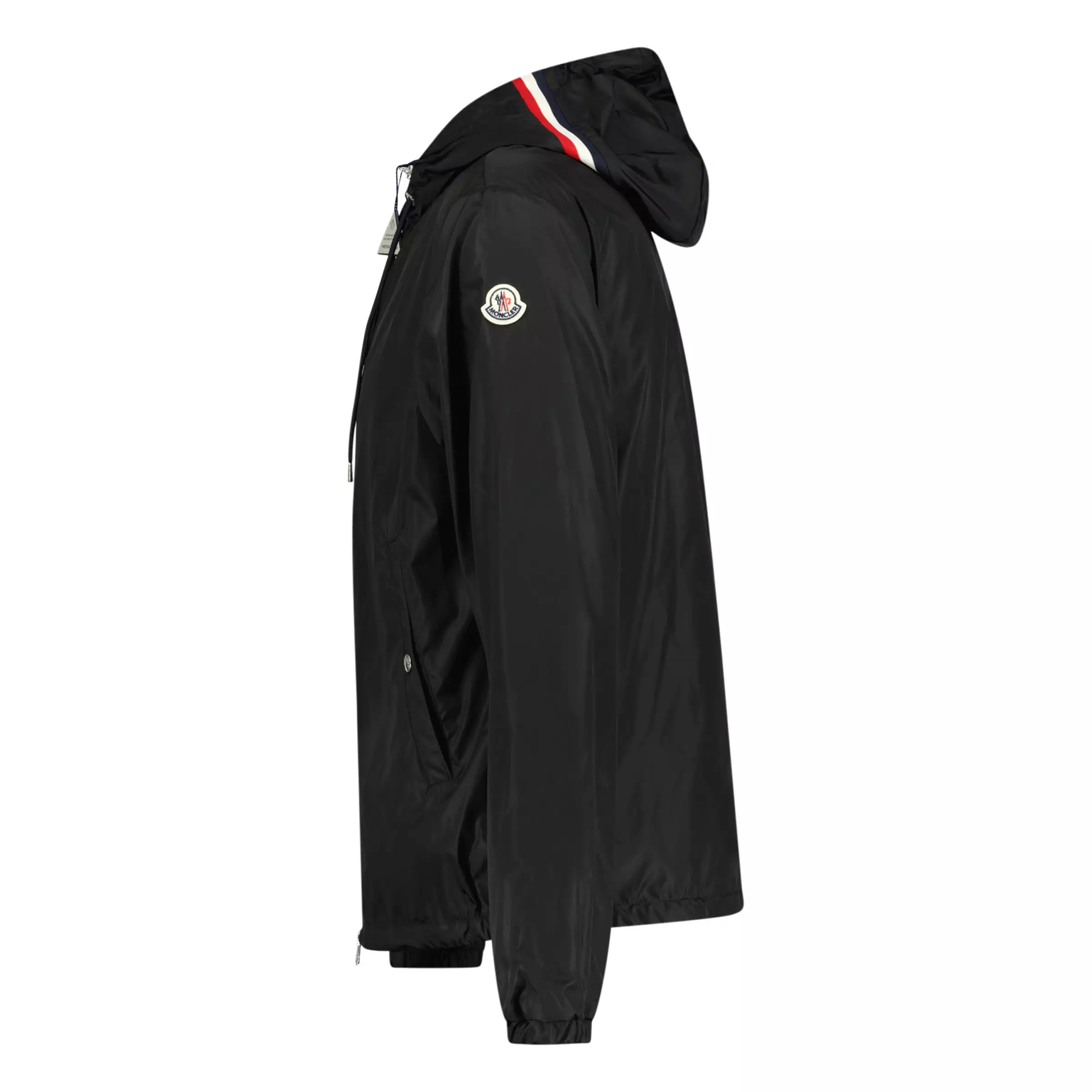 MONCLER GRIMPEURS HOODED JACKET BLACK