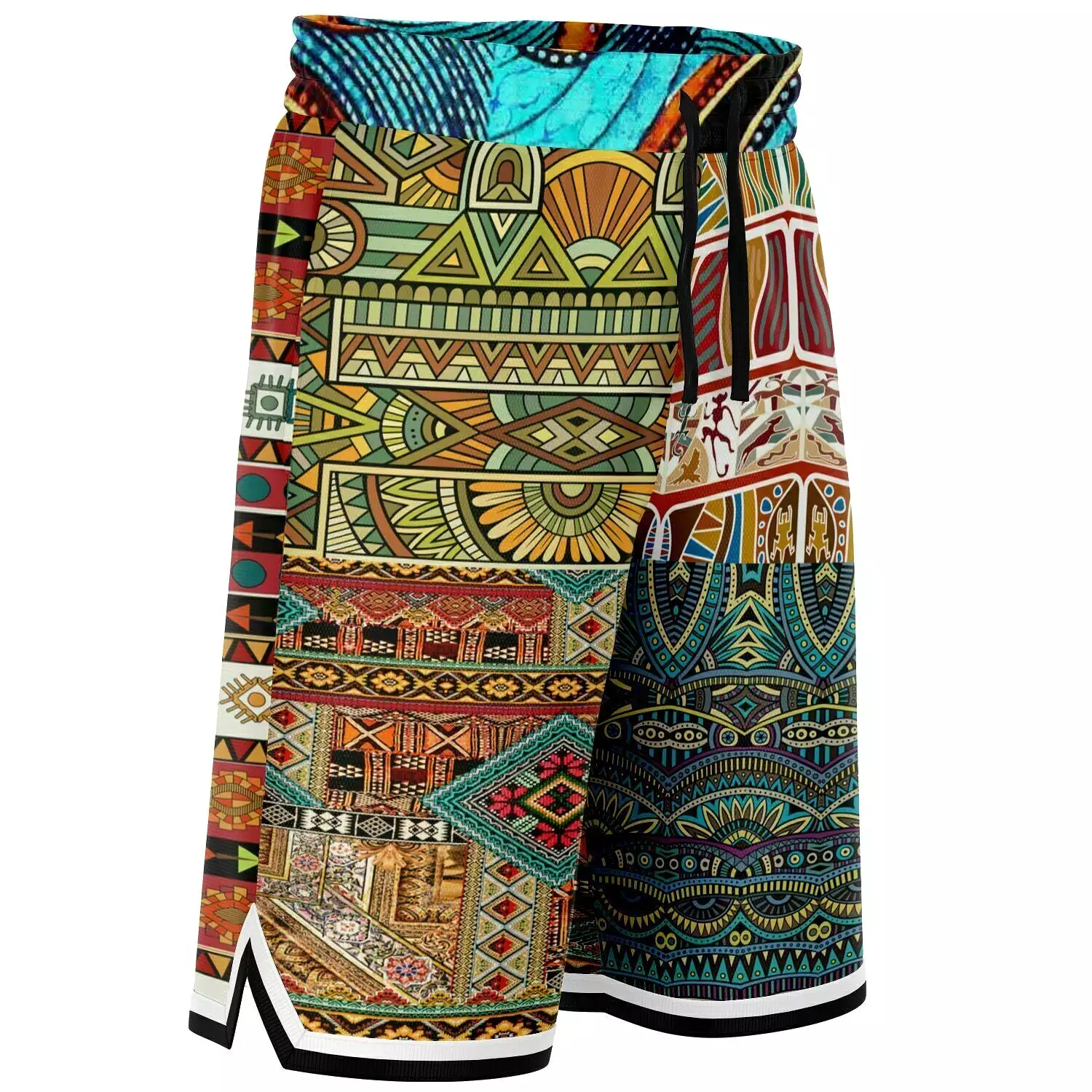 Mother Lode African Print Basketball Shorts