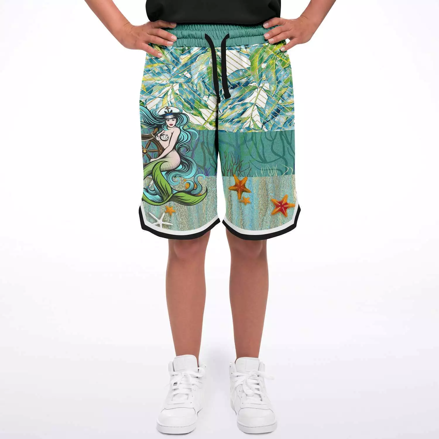 My Little Mermaid Unisex Basketball Shorts