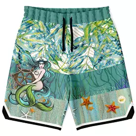 My Little Mermaid Unisex Basketball Shorts