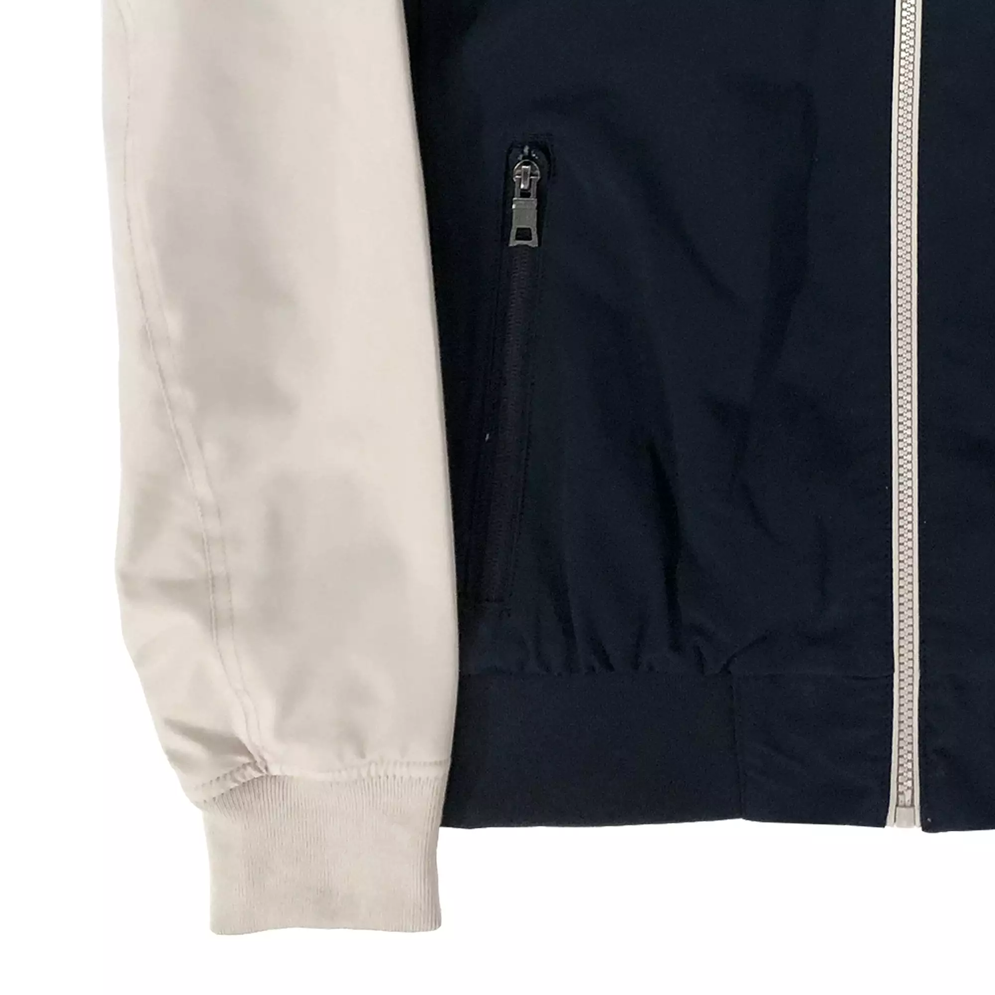 Nautica Mens Lightweight Waterproof Jacket  - NAVY / STONE