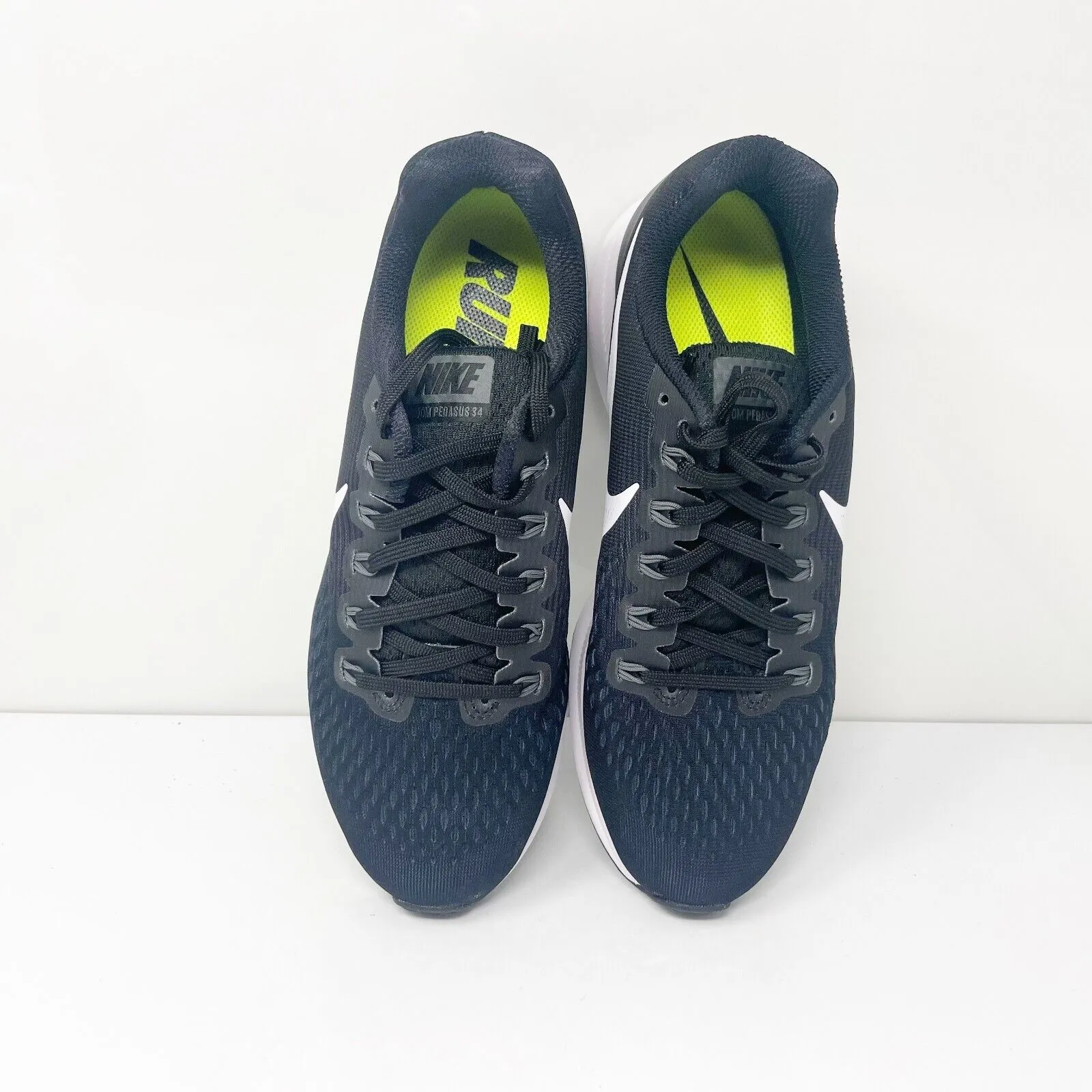 Nike Womens Air Zoom Pegasus 34 880560-001 Black Running Shoes Sneakers Size 9.5