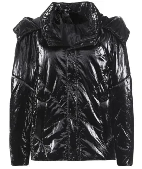 NU Black High Shine Jacket | Jules B