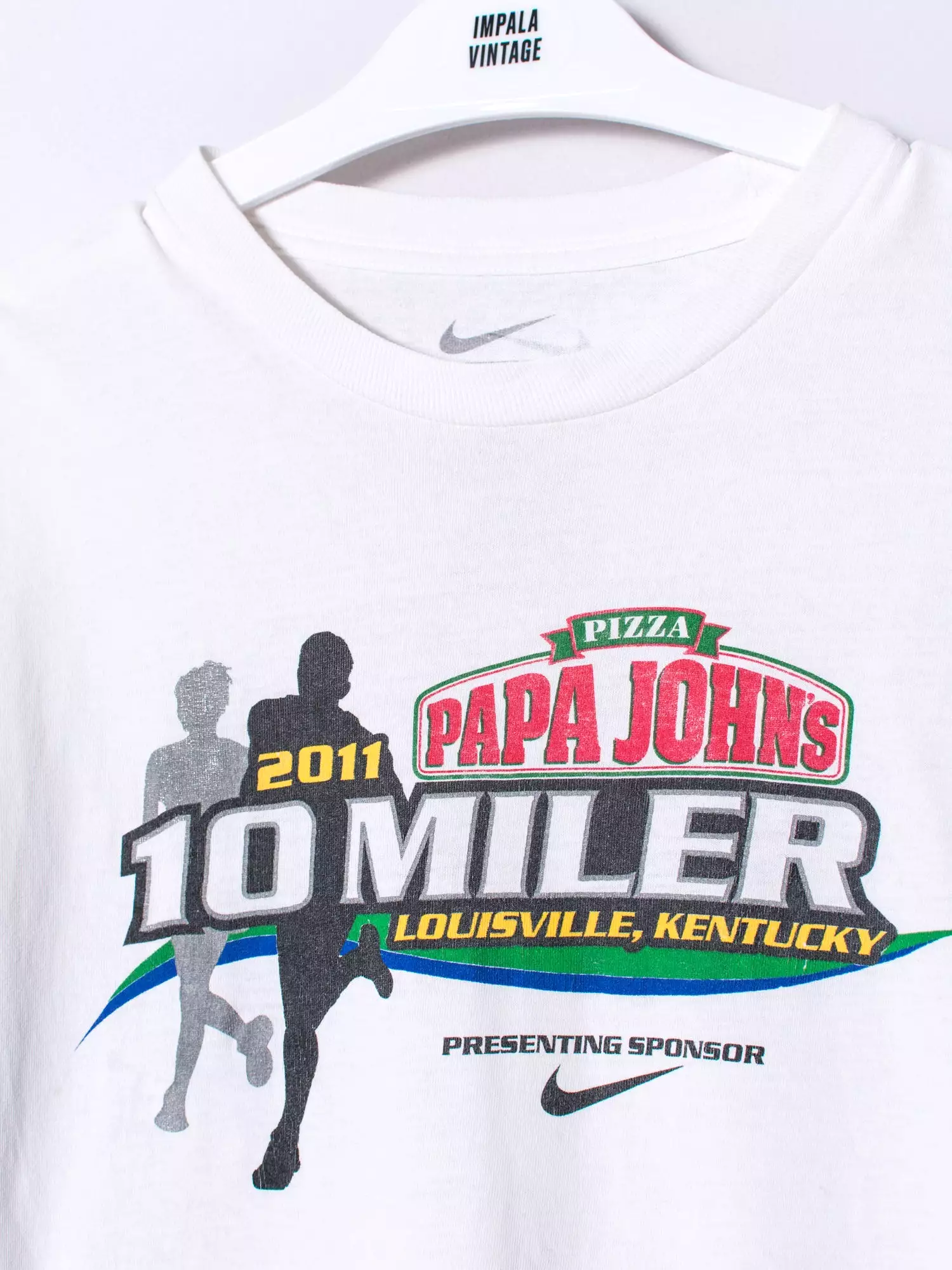 Papa Johns 10 Miler 2011 Nike Cotton Tee